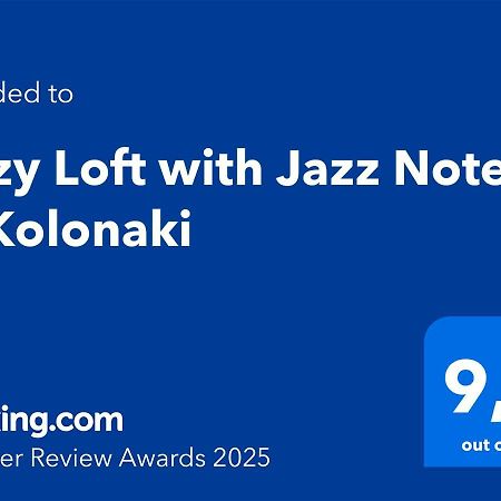 Cozy Loft With Jazz Notes In Kolonaki Lägenhet Aten Exteriör bild